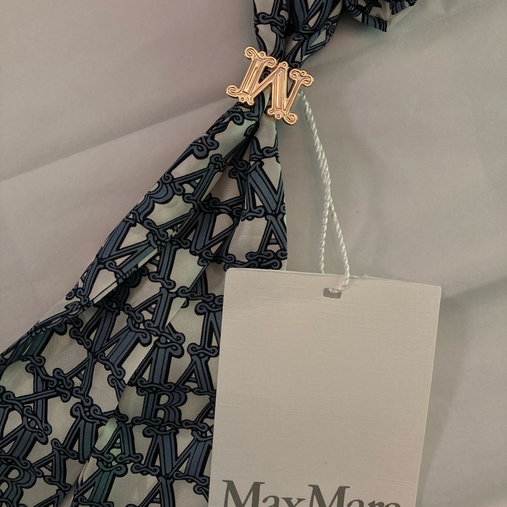 MaxMara Blue and White Hair Accessory - Picture 2 of 3